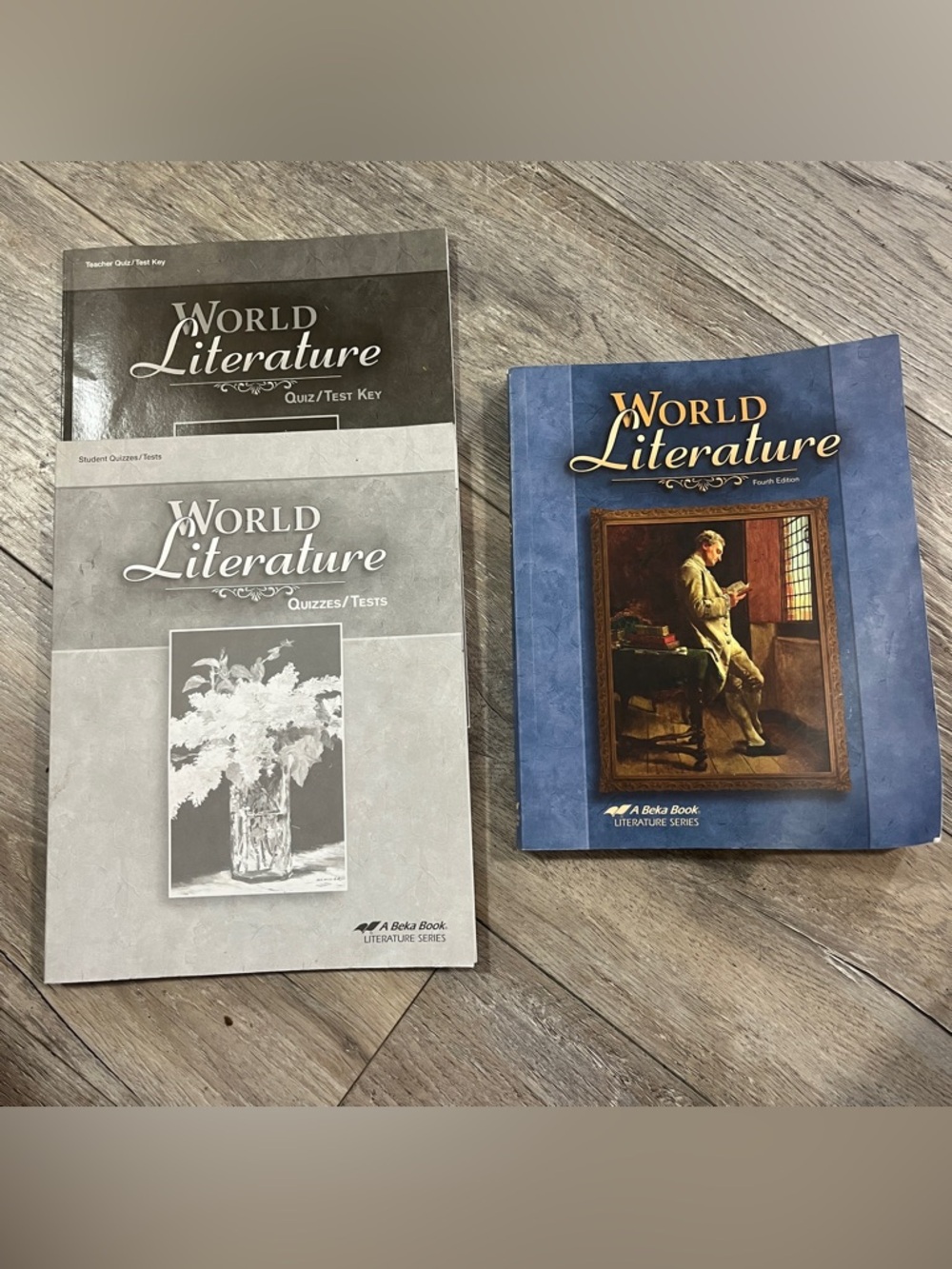 Abeka 10th Grade World Literature Fourth Edition Reader Student Teacher Books 3